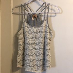 eyeshadow tank top
